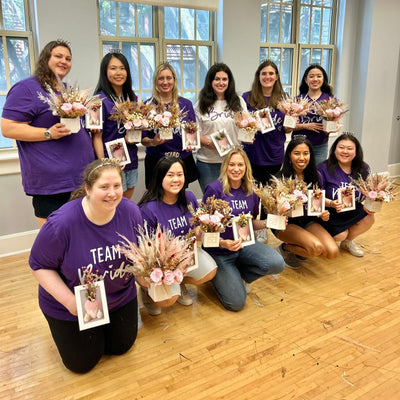 Planning a BloomDazzle group bonding activity