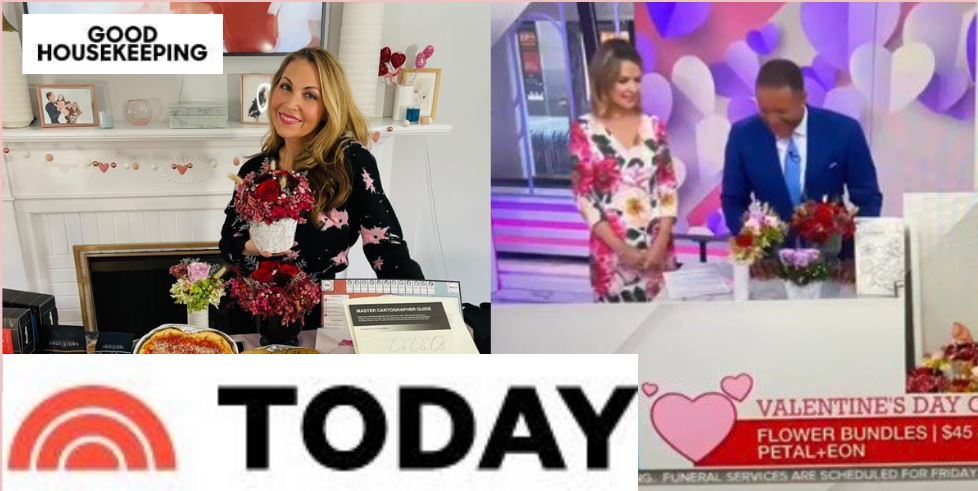 Petal+Eon was featured on the TODAY Show as a Valentine's gift idea.  Our DIY kits are the perfect date night idea.