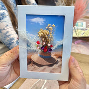 5"x7" BloomDazzle Printed Art Canvas (no frame or flowers)