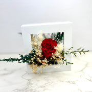 Floral Frame (3.3"x3.5") - Holiday Colors