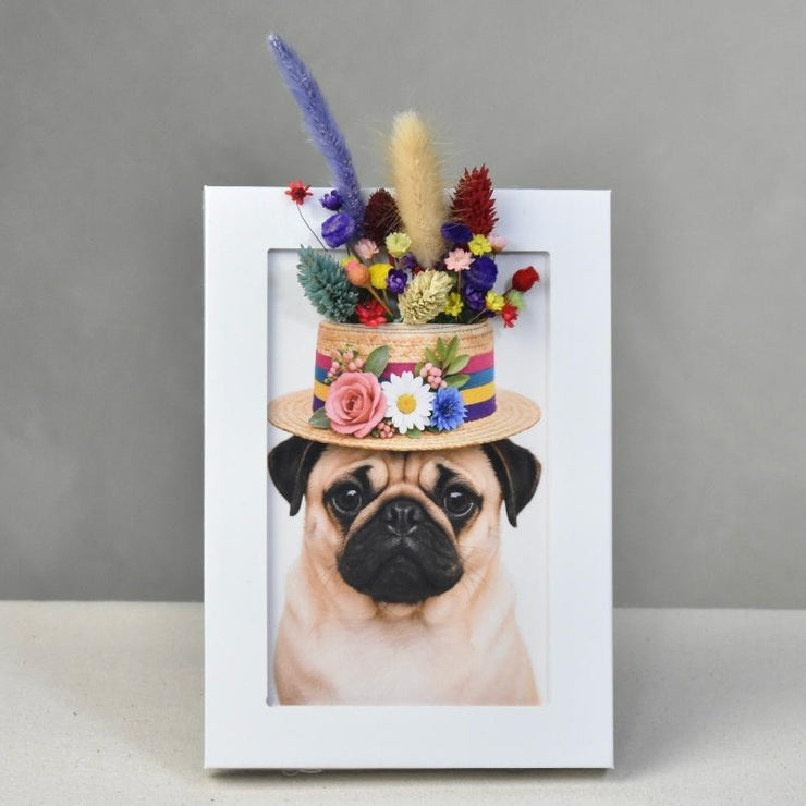 5"x7" BloomDazzle Printed Art Canvas (no frame or flowers)