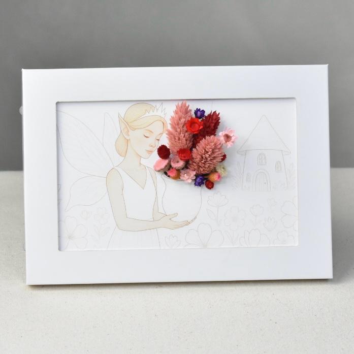 Flower Arranging Meets Framed Artwork - BYOB Workshop in Midtown, NYC