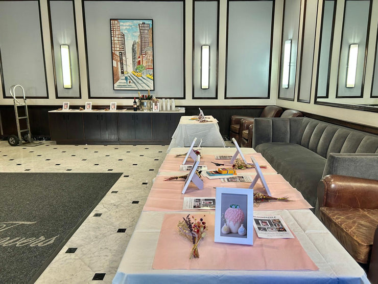 Flower Arranging Meets Framed Artwork - BYOB Workshop in Midtown, NYC