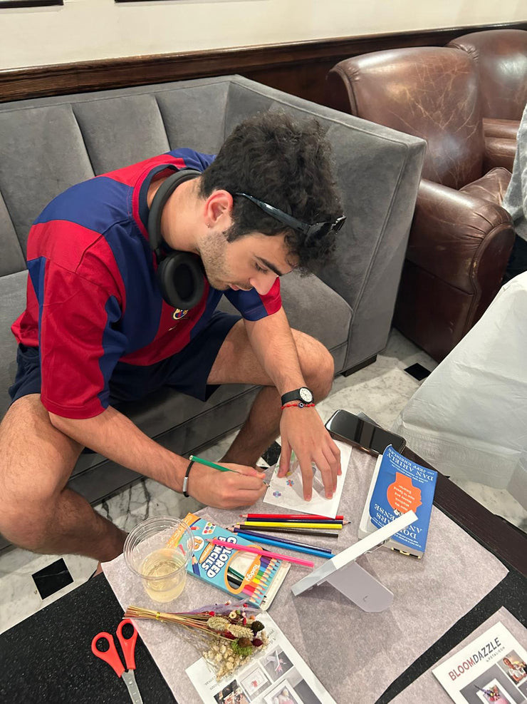 Flower Arranging Meets Framed Artwork - BYOB Workshop in Midtown, NYC