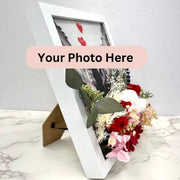 Your Photo Here 8"x10" Floral Frame