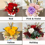 Medium-size floral kit (multiple vase styles and color schemes)