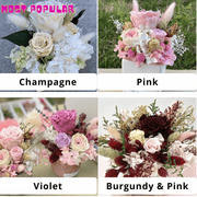 Small-size floral kit (multiple vase styles and color schemes)